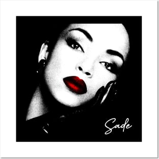 Retro Portrait Sade Posters and Art